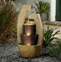 Фонтан садовый 'Каскад Гамма' с подсветкой