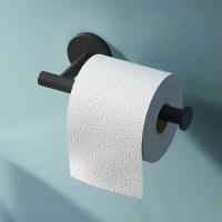 Держатель для туалетной бумаги AM.PM X-Joy A85A34122 черный, открытый, гарантия 5 лет