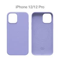 Силиконовый чехол COMMO Shield Case для iPhone 12/12 Pro с поддержкой беспроводной зарядки, Lavender