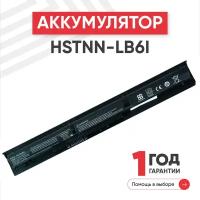 Аккумулятор (АКБ, аккумуляторная батарея) HSTNN-LB6I для ноутбука HP Envy 15, 14.8В, 2600мАч, черная