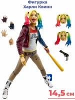 Фигурка Харли Квинн Отряд Самоубийц Harley Quinn аксессуары 14,5 см