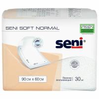 Пеленки впитывающие одноразовые Seni Soft Normal 90 x 60 см, 30 шт