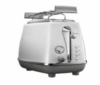 Тостер DeLonghi Icona Capitals CTOC2103. W 900 Вт, белый