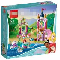 Конструктор LEGO Disney Princess 41162 Королевский праздник Ариэль, Авроры и Тианы, 282 дет
