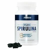 Spirulina, Febico, Спирулина 500мг 180 капсул