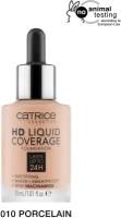 CATRICE Тональная эмульсия HD Liquid Coverage Foundation, 30 мл/120 г, оттенок: 010 Light Beige, 1 шт