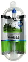 Грунтоочиститель для аквариума AQUAEL GRAVEL & GLASS CLEANER S (26 - 46 см) со скребком