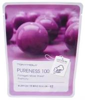 TONYMOLY PURENESS 100 Collagen Mask Sheet Очищающая тканевая маска для лица с коллагеном