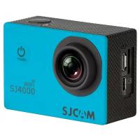 Экшн-камера SJCAM SJ4000 WIFI, Голубая