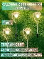 Садовые светильники на солнечной батарее 