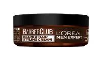 L'Oreal Men Expert Barber Club Крем-стайлинг для Бороды + Волос, с маслом кедрового дерева, 75 мл