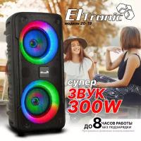 Колонка ELTRONIC 20-19 DANCE BOX 300 динамик 2шт/6