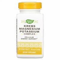 Nature's Way Krebs Magnesium Potassium Complex 345 мг 120 таблеток