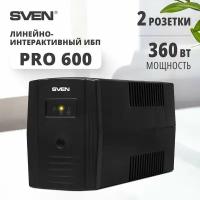 Источник бесперебойного питания Sven Pro 600 SV-013837