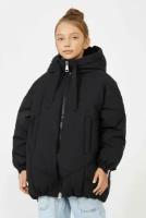 Куртка Эко пух BAON детская, размер 128, цвет Черный