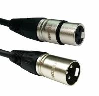 Кабель TUBON Микрофонный межблочный XLR (M) Male - XLR (F) Female OD6.0 ПВХ X001 1.5м