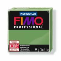 FIMO professional полимерная глина, запекаемая в печке, уп. 85г цв. зеленый лист, 8004-57