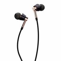 Наушники 1MORE Triple Driver In-Ear E1001, черный/золотой