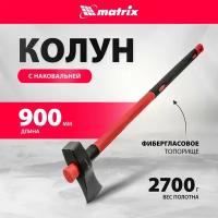 Колун matrix 21820 черный/красный