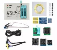 Универсальный USB программатор EZP2019 для EEPROM и SPI FLASH памяти 24, 25, 26, 93 и 95 серий с набором адаптеров (У)