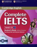 Complete IELTS. Bands 5-6.5. Student's Book without Answers (+CD) | Brook-Hart Guy