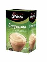 La Festa Cappuccino Ореховый, напиток растворимый с натуральным кофе в пакетиках 10 шт по 12.5 г