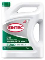 Антифриз Sintec Euro зеленый G-11 5 кг 800523