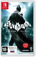 Игра Batman: Arkham Trilogy (Nintendo Switch, Русские субтитры)