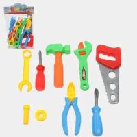 Набор 7 игрушечных инструментов детский, мастер, строитель, плотник, для мальчика