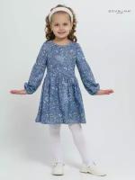 Платье Sova Lina, размер 104, голубой