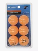 Мячи для настольного тенниса Torneo, 6 шт. Оранжевый; RUS: Без размера, Ориг: one size