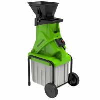 Садовый измельчитель Greenworks GACSB 2500W 2206707 электрический