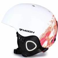 Шлем для Горных Лыж и Cноуборда MOON HELMET White Red