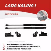 Газовые упоры капота АвтоУпор для Lada Kalina I 2004-2013, 2 шт, ULAKAL011