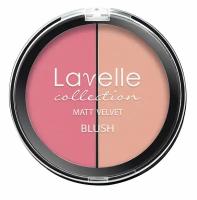 Lavelle Collection румяна для лица BL-09 2-цветные компактные тон 01 розовый 34,5г