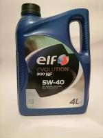 Моторное масло ELF EVOLUTION 900 NF 5W-40, 4л . артикул 11060501