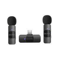 Беспроводная система Boya BY-V20, 2.4 ГГц, TX+TX+RX, USB-C