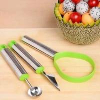 Набор для карвинга / ножи для фигурной нарезки овощей и фруктов, 3 предмета