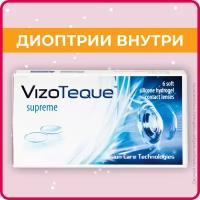 Контактные линзы VizoTeque Supreme, 6 шт