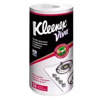 Салфетки Kleenex Viva в рулоне, белый, 56 шт