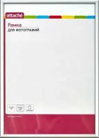 Рамка Attache А4 21x30 см металлический багет 9 мм серебристая 130846