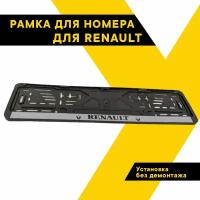 Рамка для номера автомобиля RENAULT 