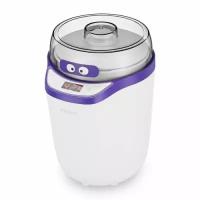 Йогуртница Kitfort КТ-2077-1 бело-фиолетовый