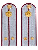 Погоны Фсин на рубашку картон (в сборе) укомплектованные с фурнитурой звание лейтенант 14х5 см