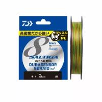 Шнур плетёный Daiwa UVF Saltiga Dura Sensor X8 +Si2 #0.8 (200м, 6.8кг, 0.148мм) #5Color