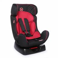 Baby Care Детское автомобильное кресло Nika гр 0+/I/II, 0-25кг, (0-7 лет),черный/красный