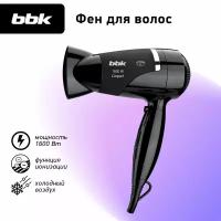 Фен для волос BBK BHD1602i черный