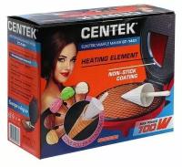 Вафельница CENTEK CT-1441, красный