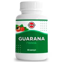 Гуарана, 60 капсул, 430 мг. Полезный энергетик, природный аналог милдроната