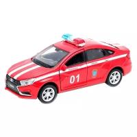 Легковой автомобиль Welly Lada Vesta Пожарная охрана (43727FS) 1:34